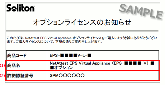ソフトウェア使用許諾契約書サンプル
